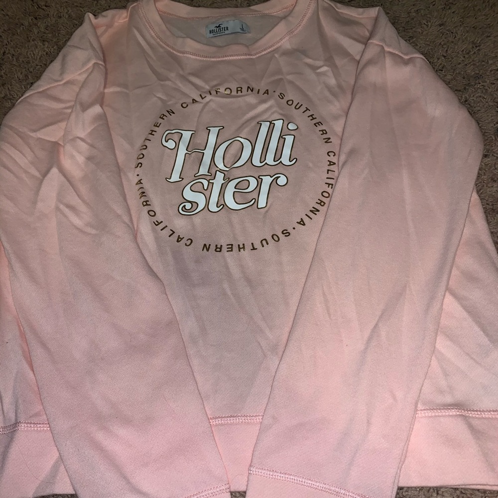 Pink Hollister Sweater